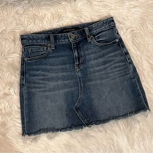 Banana Republic Dark Wash Mini Skirt